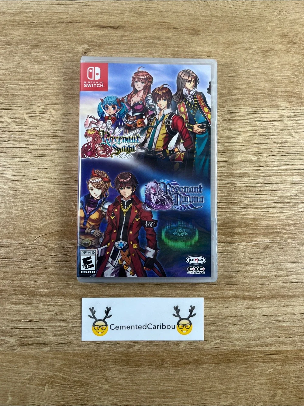 Revenant Saga Revenant Dogma Nintendo Switch Game Limited Run NEW SEALED